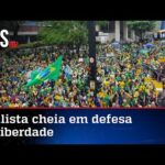Mesmo sem Bolsonaro, Paulista fica lotada para ato do 7 de Setembro