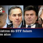 Escondidos com medo do povo, ministros do STF reagem ao 7 de Setembro