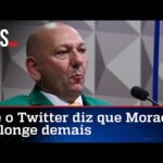 Twitter vê censura em ordem de Moraes e pede desbloqueio de conta de Luciano Hang