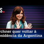 Após alegado ataque, Kirchner anuncia que vai disputar a presidência em 2023