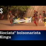 No Xingu, índios fazem ato pró-Bolsonaro; veja vídeo