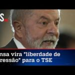 TSE libera ataques e ofensas de Lula a Bolsonaro na eleição