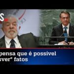 Lula aciona TSE contra uso de discurso de Bolsonaro na ONU