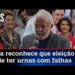 Lula admite que urnas podem falhar e questiona: Que crime Bolsonaro cometeu?