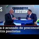 No Ratinho, Lula ofende paulistas, mente e é rebatido por Bolsonaro