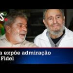 Em evento com artistas, Lula exalta ditador Fidel Castro