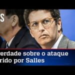 Comitiva de Ricardo Salles é atacada por militantes; motoboy desmente críticas