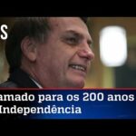 Bolsonaro volta a convocar população para atos de 7 de Setembro