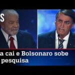 Nova pesquisa coloca Bolsonaro e Lula tecnicamente empatados