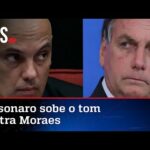 Ao criticar ataque de Moraes a empresários, Bolsonaro fala em canetada de vagabundo