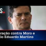 Após pedido do PT, Moro e Paulo Eduardo Martins têm material de campanha apreendidos