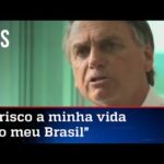 Ao lado de Datena, Bolsonaro faz forte desabafo, critica Moraes e chama Lula de pinguço