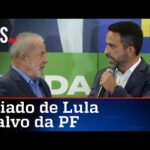 Lula promete não largar a mão de governador alvo da PF por roubalheira