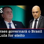 Bolsonaro critica decisões de Moraes sobre pesquisas: É o vice de Lula