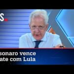 Augusto Nunes: Não houve nocaute, mas Bolsonaro venceu debate com Lula por pontos
