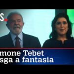 Tebet ignora alerta da vice sobre Lula e abraça projeto do PT