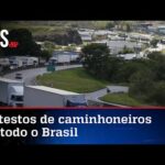 Caminhoneiros fecham rodovias após Lula ser declarado vencedor da eleição