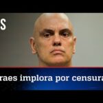 Alexandre de Moraes pede a Lula controle das redes sociais