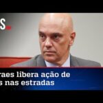 Moraes autoriza PM a atuar no desbloqueio de rodovias