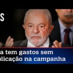 TSE manda Lula explicar R$ 620 mil gastos na campanha de 2022