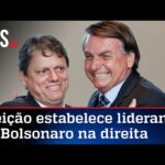 Bolsonaro sai da eleição como principal líder da direita, diz Tarcísio