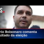 Flávio Bolsonaro pede 'cabeça erguida' e continuidade da luta pelo Brasil