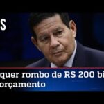 Mourão alerta para gastança de Lula e afirma que PT ignora equilíbrio fiscal