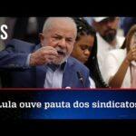 Centrais sindicais têm encontro com Lula e falam em mínimo acima da inflação
