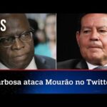 Joaquim Barbosa critica Mourão: 'Hipócrita e Reacionário'