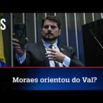 Marcos do Val garantiu que Alexandre de Moraes o orientou para conversa com Bolsonaro