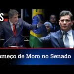 Sergio Moro faz primeiro discurso no Senado e rebate petista
