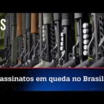 Sob Bolsonaro, Brasil registra menor número de assassinatos em 15 anos