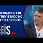 Tarcísio exalta Bolsonaro: ‘Ainda lidera a direita’