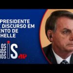 Bolsonaro chora ao falar do momento difícil para os brasileiros