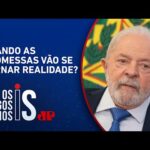 Lula ouve vaias da militância petista e é cobrado sobre piso salarial dos enfermeiros
