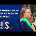 Bolsonaro sobre Michelle: ‘Não tem vivência política para o Executivo’