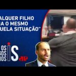 Exclusivo: Eduardo Bolsonaro explica confusão na Câmara