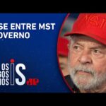 Deputado reclama de veto ao MST em palanque de Lula
