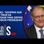 Geraldo Alckmin: “Brasil vive um manicômio tributário”