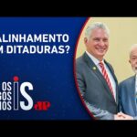 Lula se reúne com ditador de Cuba na França