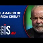 Em live, Lula reclama das acomodações e comida do Palácio da Alvorada