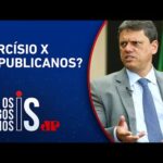 Tarcísio se posiciona contra entrada de deputado do Republicanos em ministério de Lula