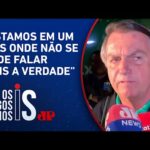Condenação pelo TSE, futuro político e atos do 8 de Janeiro: Jair Bolsonaro fala com jornalistas