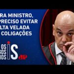 Alexandre de Moraes não quer mudança brusca na reforma eleitoral