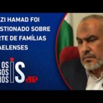 Porta-voz do Hamas se irrita ao falar de assassinatos em Israel e abandona entrevista