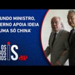 Em reunião com a China, Mauro Vieira afirma que Brasil é contra independência de Taiwan