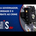 Após críticas de Tarcísio, governo criará regras para câmeras em fardas da PM