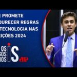 Nikolas Ferreira denuncia fake news com sua voz