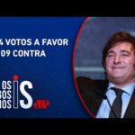 Congresso da Argentina aprova “megadecreto” de Javier Milei