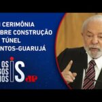 Lula: “Tarcísio terá do governo o que for necessário”